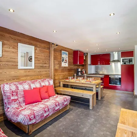 Chaleureux Proche Pistes, Parking Inclus, 6 Couchages * Куршевель